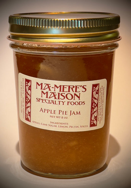 Apple Pie Jam - net weight 8.0 ounces