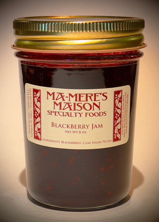 Blackberry Jam - net weight 8.0 ounces