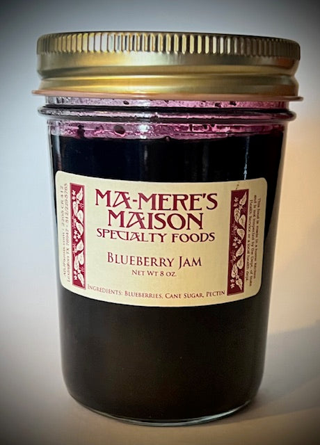 Blueberry Jam - net weight 8.0 ounces